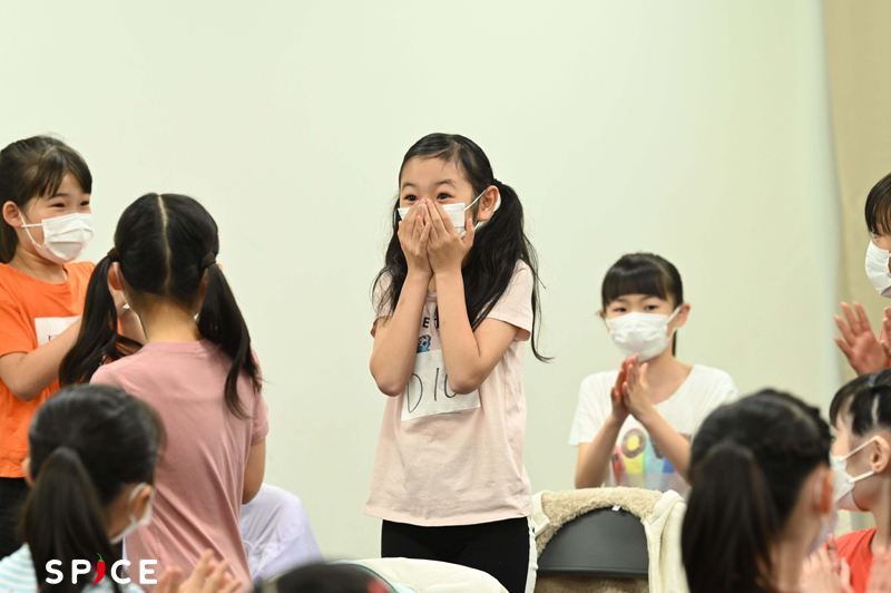 アニー役に選ばれた瞬間の山本花帆