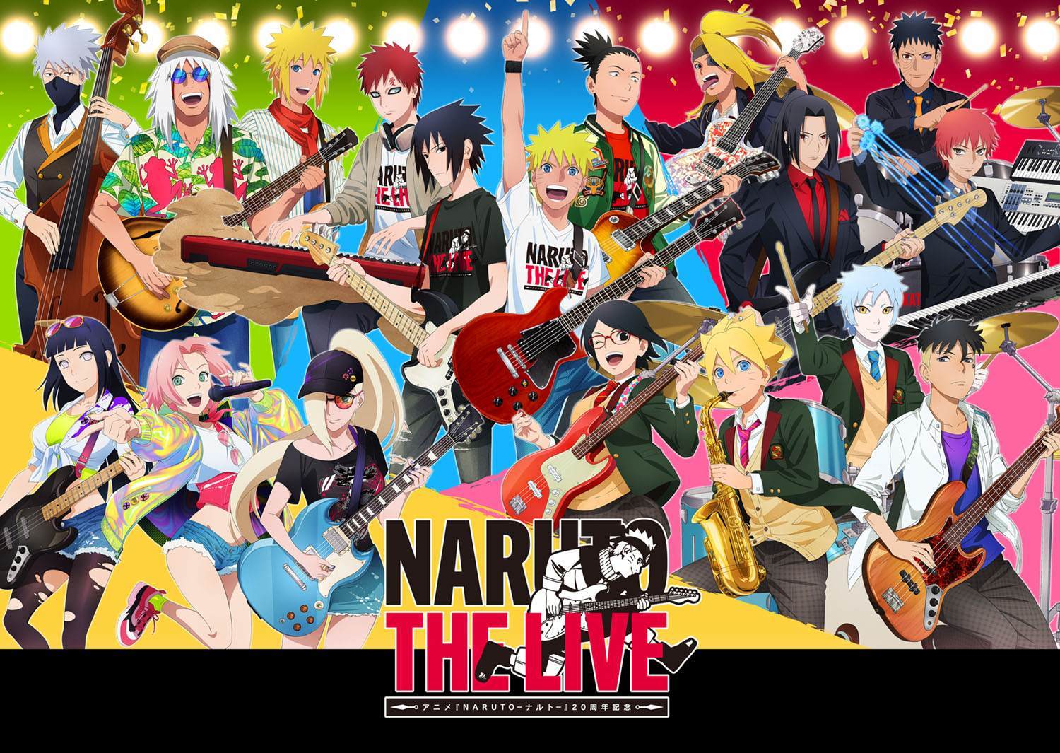 NARUTO The Live Tシャツ NARUTO The Live Tシャツ