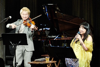 バイオリニスト・NAOTOが贈る“一点物”の特別ライブ、小野リサを迎えた第一夜レポート