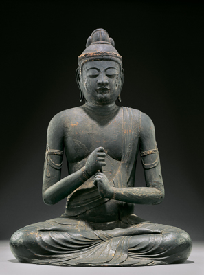 《大日如来坐像》平安時代、長治2年（1105） Museum of Fine Arts, Boston, William Sturgis Bigelow Collection