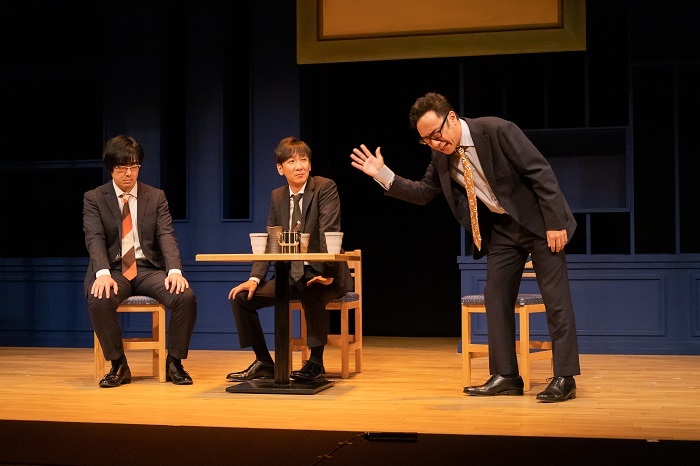 東京03 第22回単独公演『ヤな塩梅』が新国立劇場 中劇場で開幕 初の