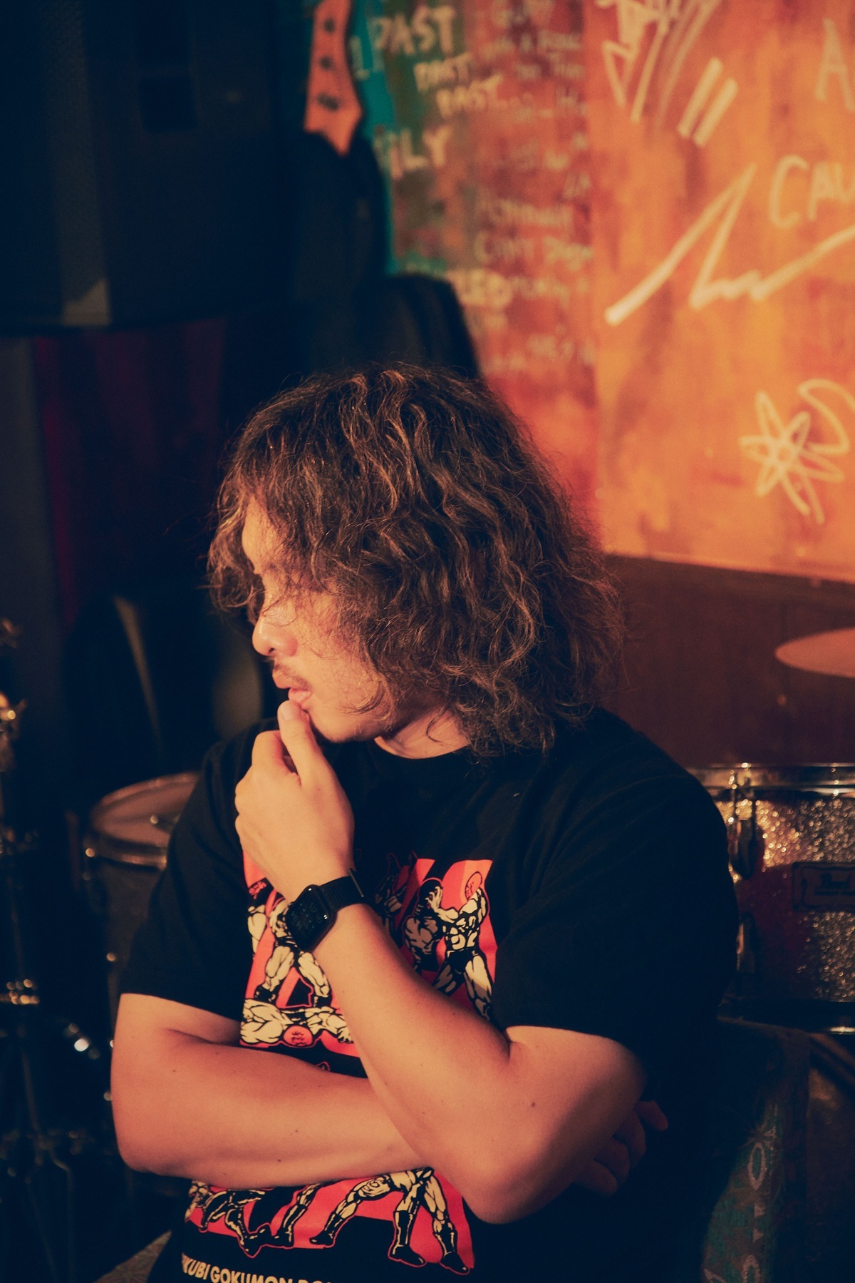 打首獄門同好会・大澤敦史(Gt,Vo)