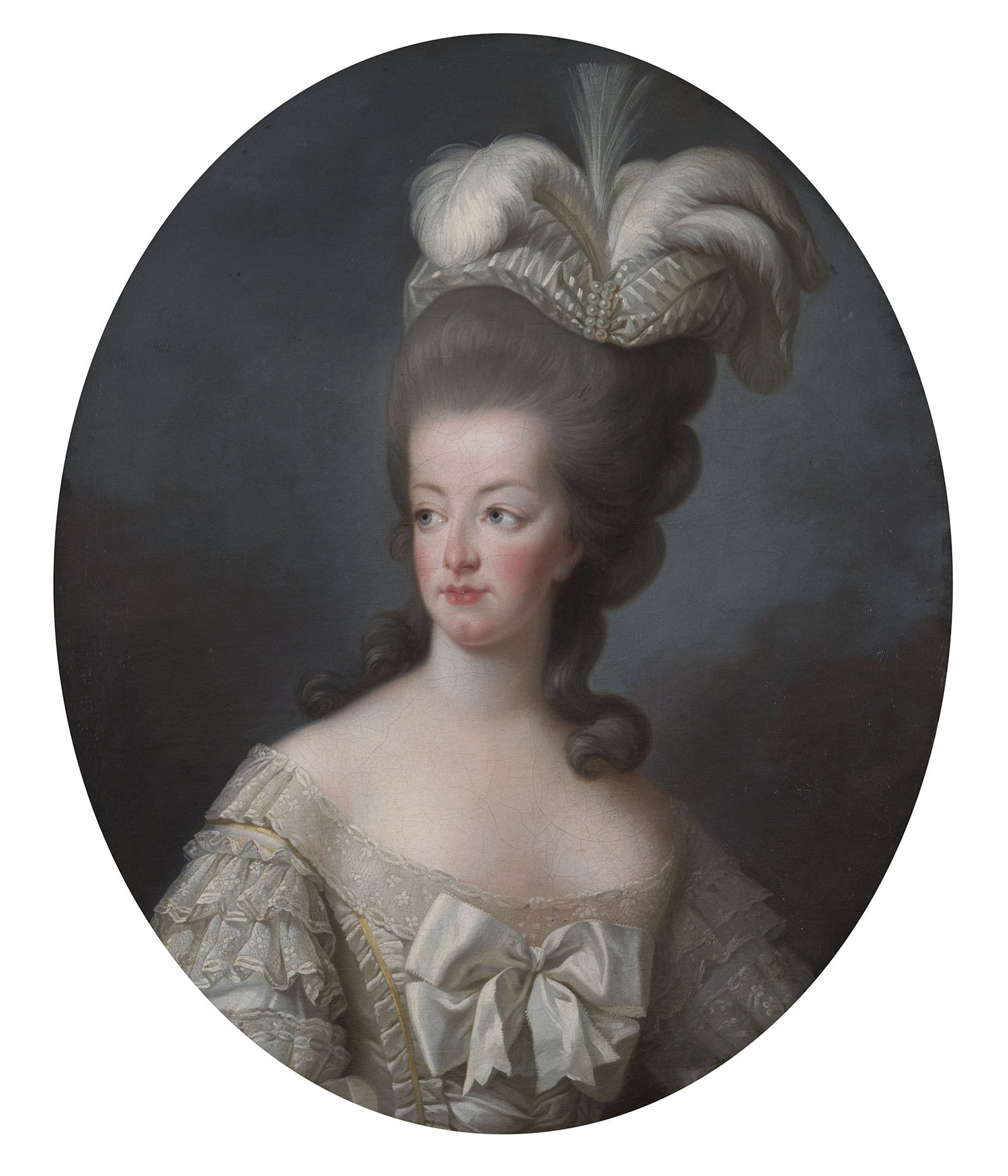 エリザベト=ルイーズ・ヴィジェ・ル・ブラン 《王妃マリー・アントワネット》 1778年 ブルトゥイユ城