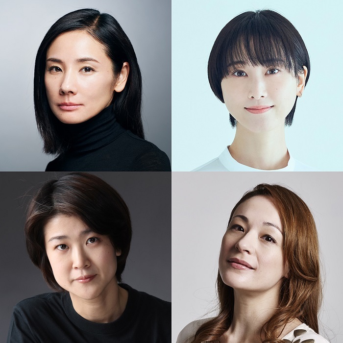 （上段左から）吉田羊、松井玲奈（下段左から）松本紀保、シルビア・グラブ