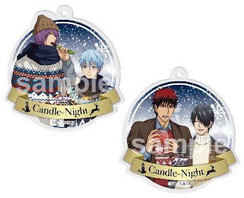 黒子のバスケ　キャンドルナイト　缶バッジ　A コンプリート 黒子のバスケ キャンドルナイト 缶バッジ A コンプリート 黒子の