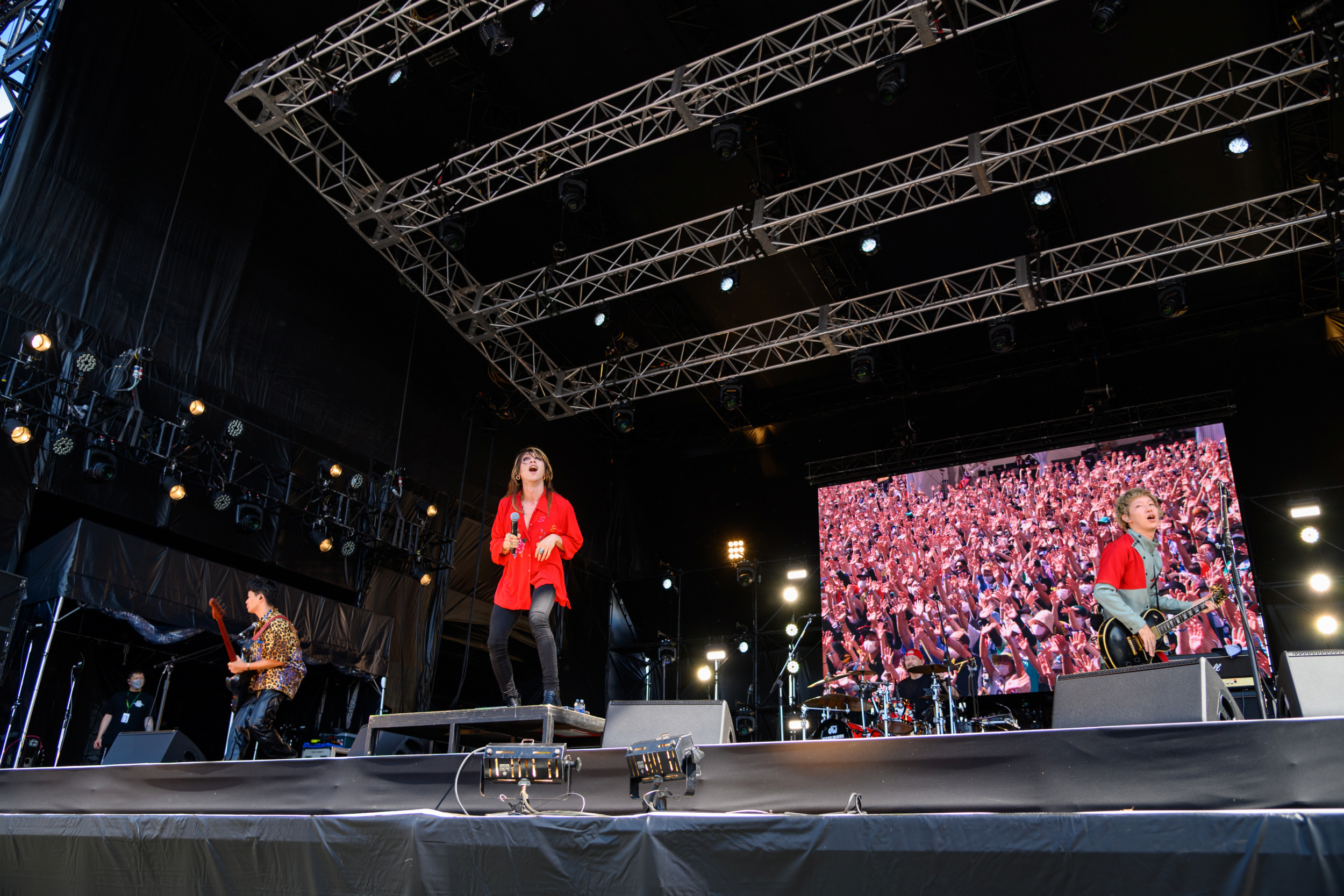 SUPER BEAVER (C)RISING SUN ROCK FESTIVAL　撮影：原田直樹