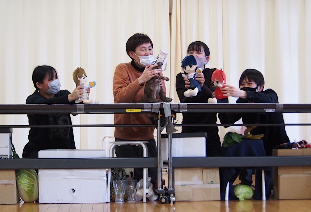 《さび組》演劇『「サトくん」のこと。』稽古風景より
