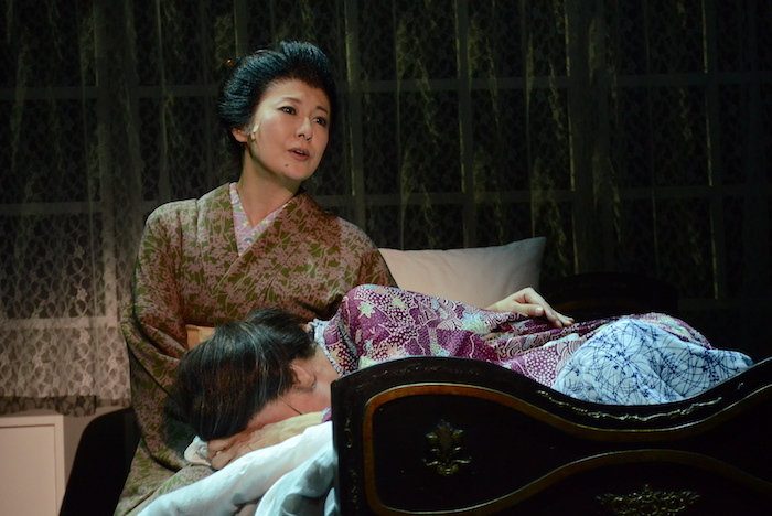 『土佐堀川 近代ニッポン―女性を花咲かせた女 広岡浅子の生涯』のゲネプロの様子