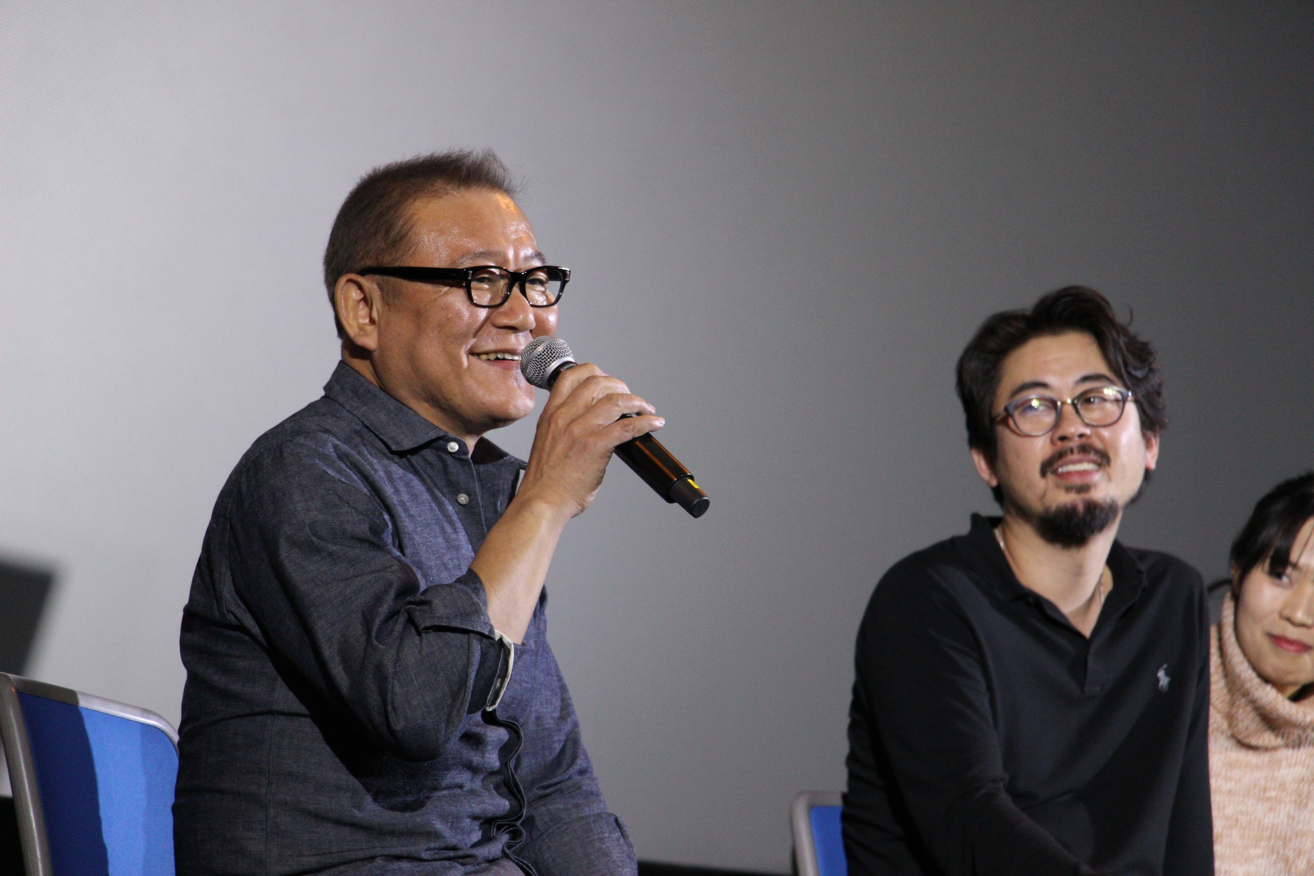 左から、國村隼、ナ・ホンジン監督