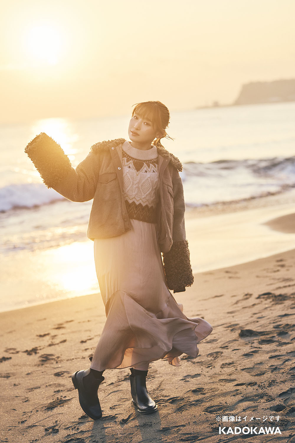 『南條愛乃 カレンダー 2022.04-2023.03』先行カット Photo by Arata Kato