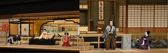 （左から）『一條大蔵譚』、『傾城反魂香』 (C)松竹株式会社