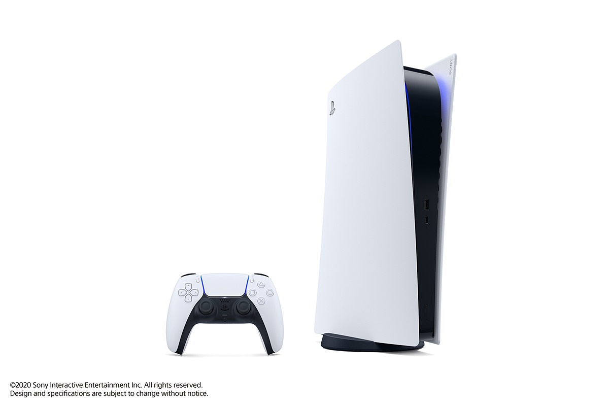 PlayStation5 デジタル・エディション (C)Sony Interactive Entertainment Inc. All rights reserved. Design and specifications are subject to change without notice.
