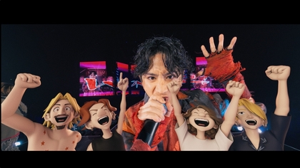 ONE OK ROCK、『LUXURY DISEASE 2023 JAPAN TOUR』のライブ映像で自身の3Dキャラクターとコラボ