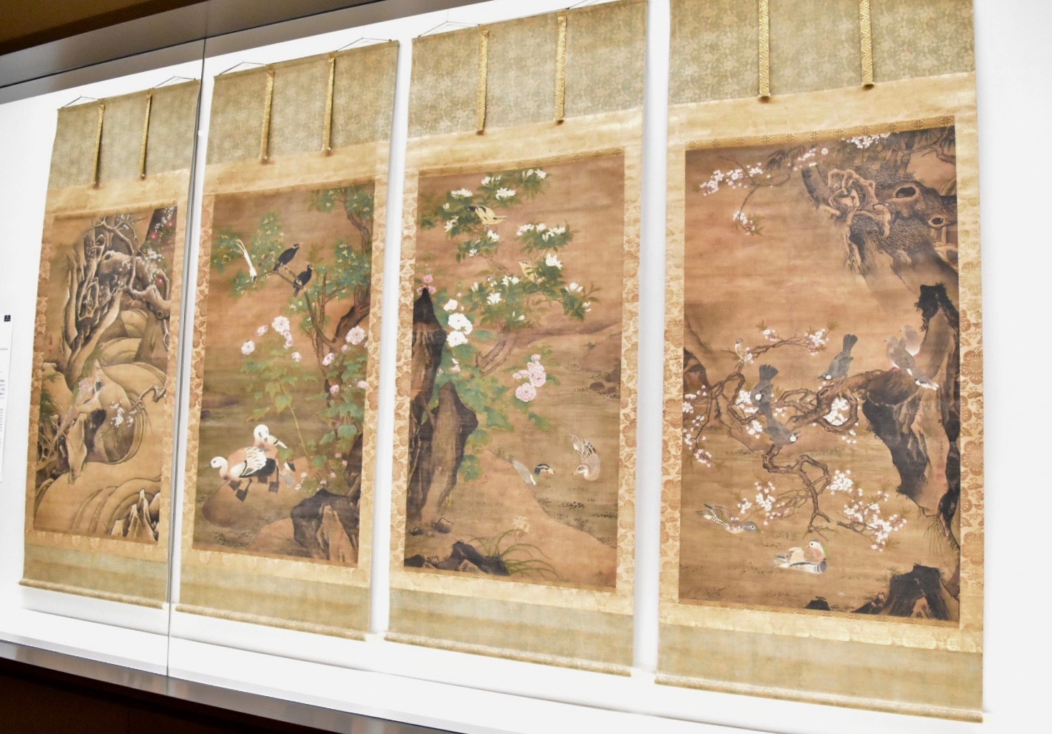 四季花鳥図 重要文化財 呂紀筆 中国・明時代・15~16世紀 東京国立博物館蔵［展示期間：4月13日〜5月6日］