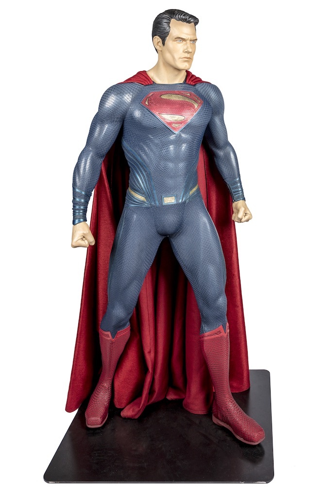 BatmanVSuperman Dawn of Justice 2016 Superman Costume worn by Henry Cavill TM & (C) DC Comics. (s21)