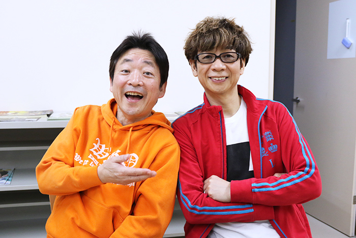（左）水島 裕　（右）山寺宏一