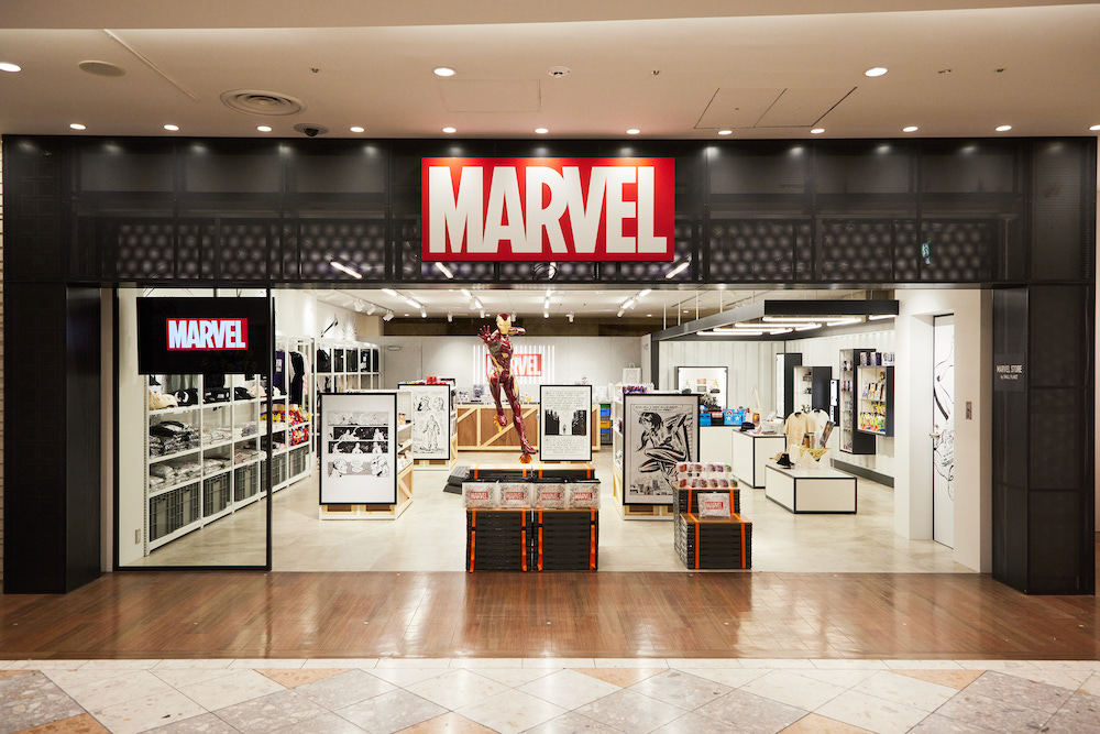 日本初のマーベルグッズ専門店『MARVEL STORE by SMALL PLANET』 東京