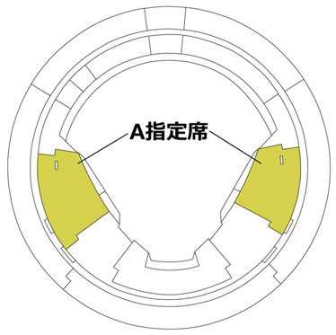 京セラドーム大阪のA指定席