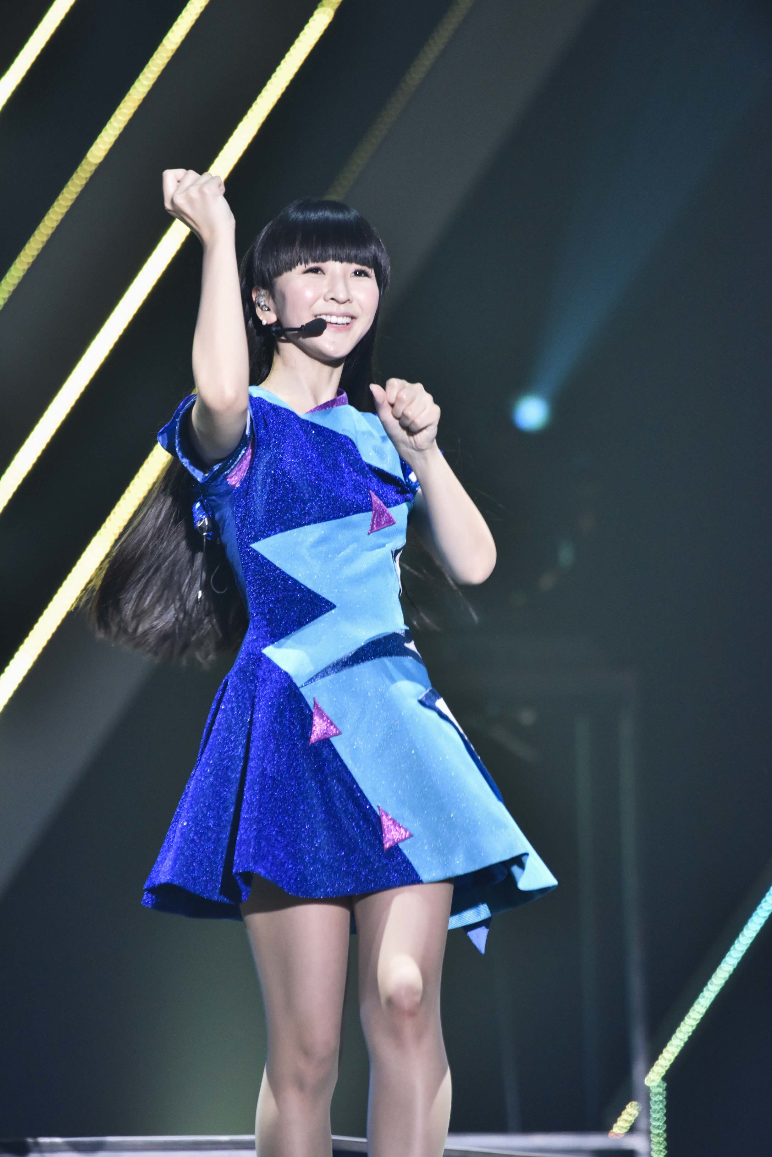 『Perfume FES!!2017』Perfume かしゆか 撮影＝河本悠貴