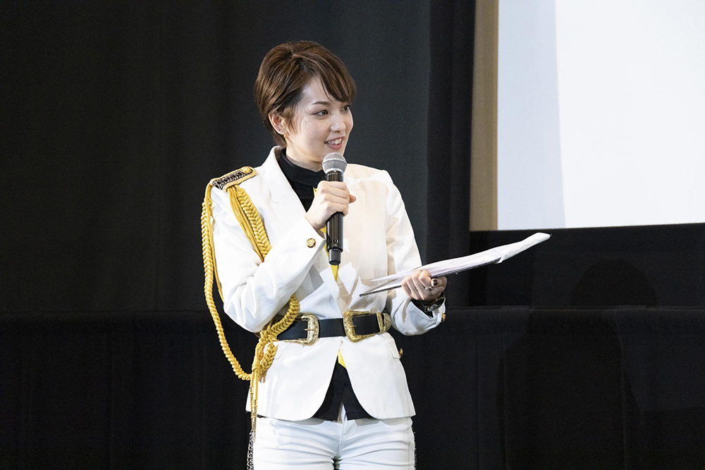 MC・飯田友子 (c) Princess Principal Film Project
