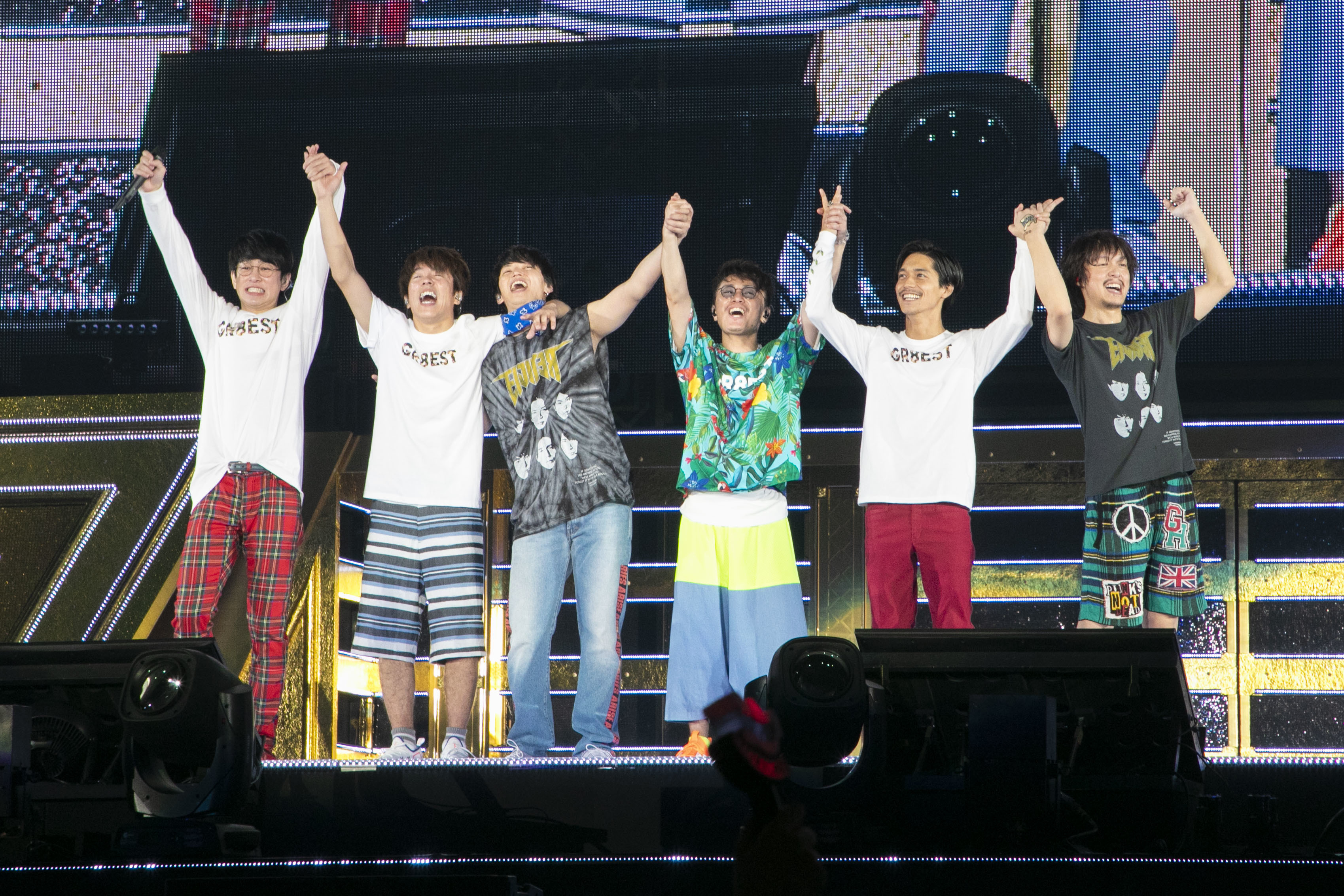 関ジャニ∞が4日連続東京ドーム公演で22万人動員、スカパラとの
