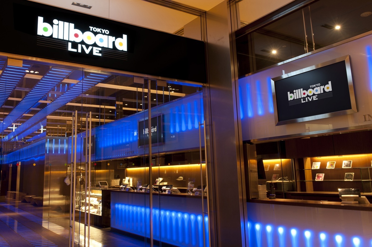 Billboard Live TOKYO フロント　写真提供＝Billboard Live