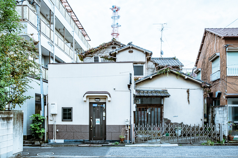 待合茶屋「武蔵野」だった建物。