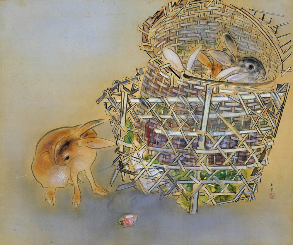 西村五雲《園裡即興》 主催：京都市、美術館「えき」KYOTO、京都新聞