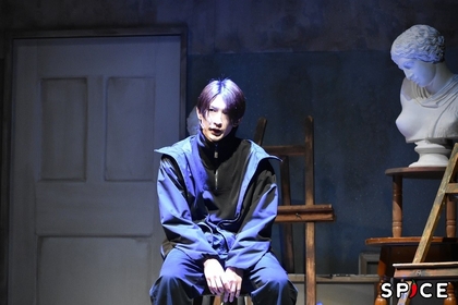 梅津瑞樹「一瞬たりとも隙を見せない」　サスペンスフルな意欲作～SOLO Performance ENGEKI『MAGENTA』ゲネプロ・囲み取材レポート