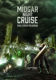 川崎の工場夜景と『FINAL FANTASY VII REMAKE』がコラボ　クルーズイベント『MIDGAR Night Cruise FINAL FANTASY VII REMAKE』