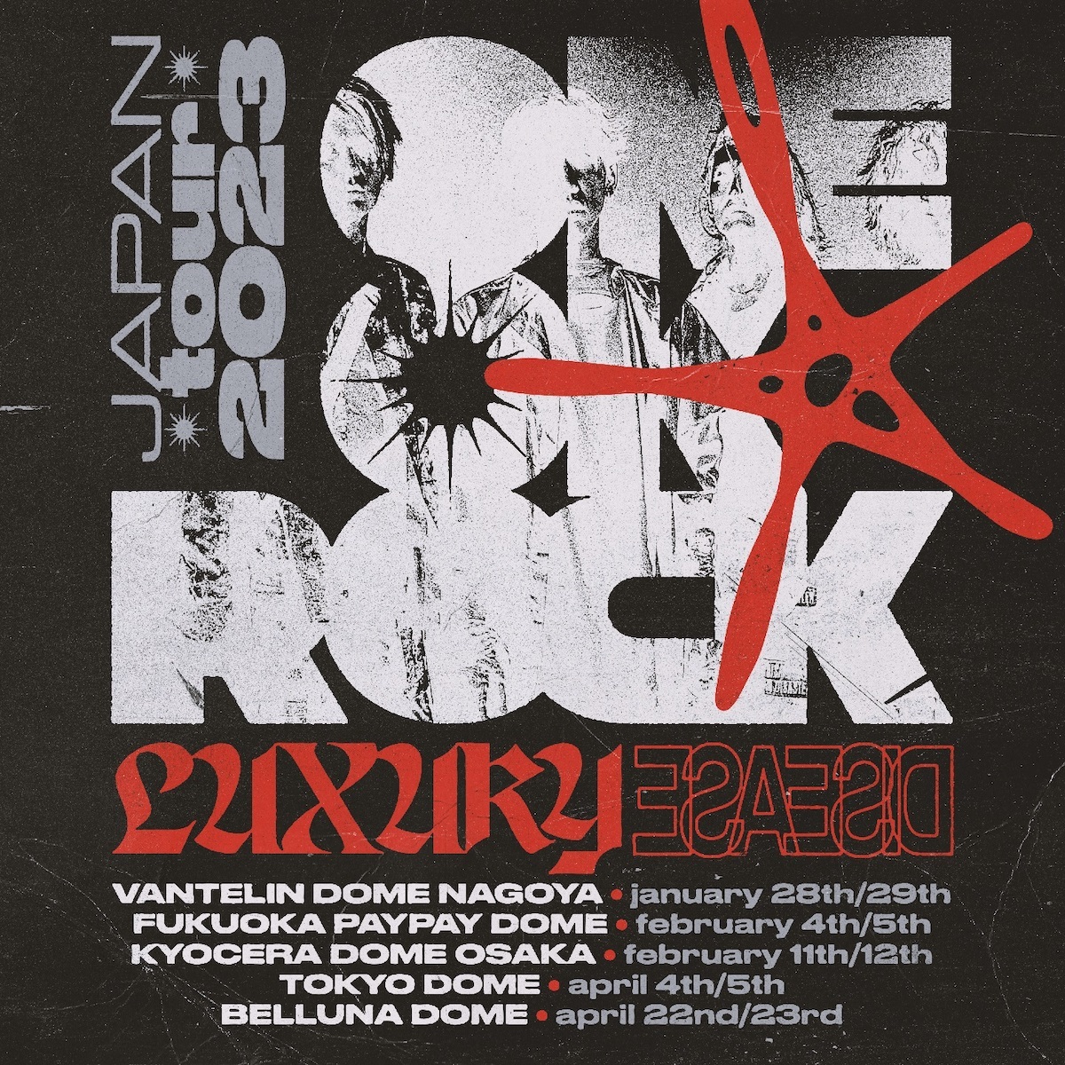 『ONE OK ROCK 2023 LUXURY DISEASE JAPAN TOUR』