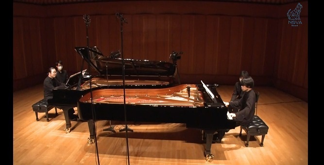反田恭平×務川慧悟「観客の力で音楽はより豊かに」喜び溢れた2台ピアノ
