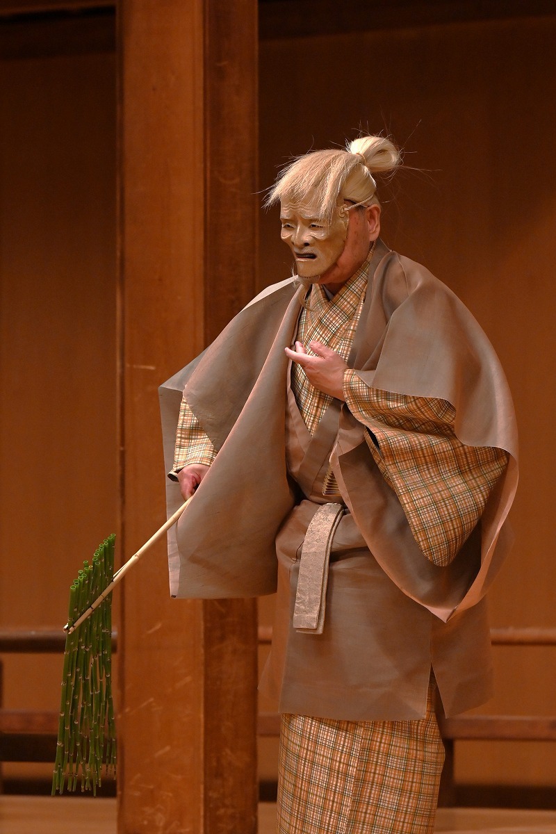 田崎隆三　過去の舞台より ｢木賊｣（撮影：三上文規）