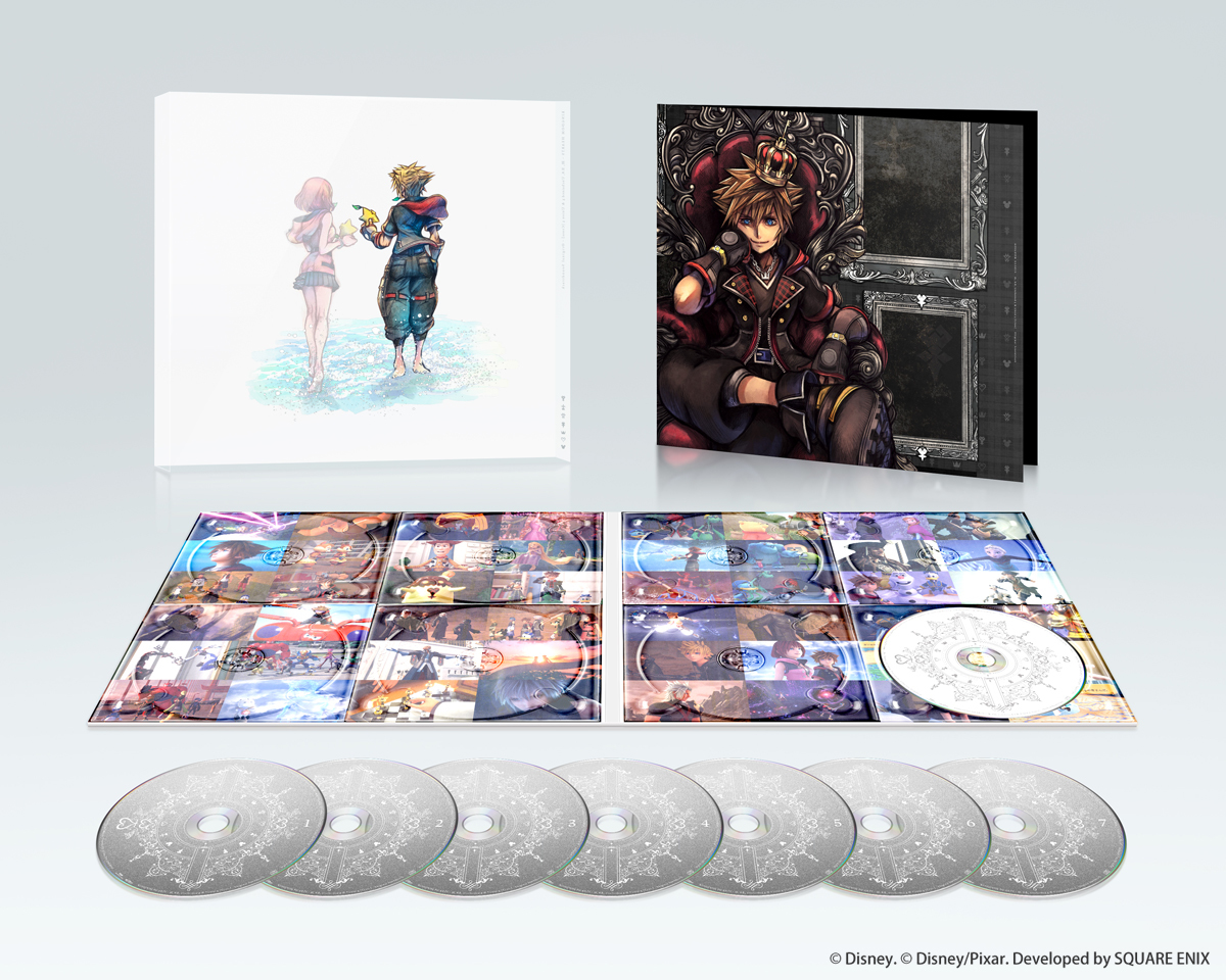 KINGDOM HEARTS - III, II.8, Unchained χ & Union χ [Cross] - Original Soundtrack展開 (C) Disney