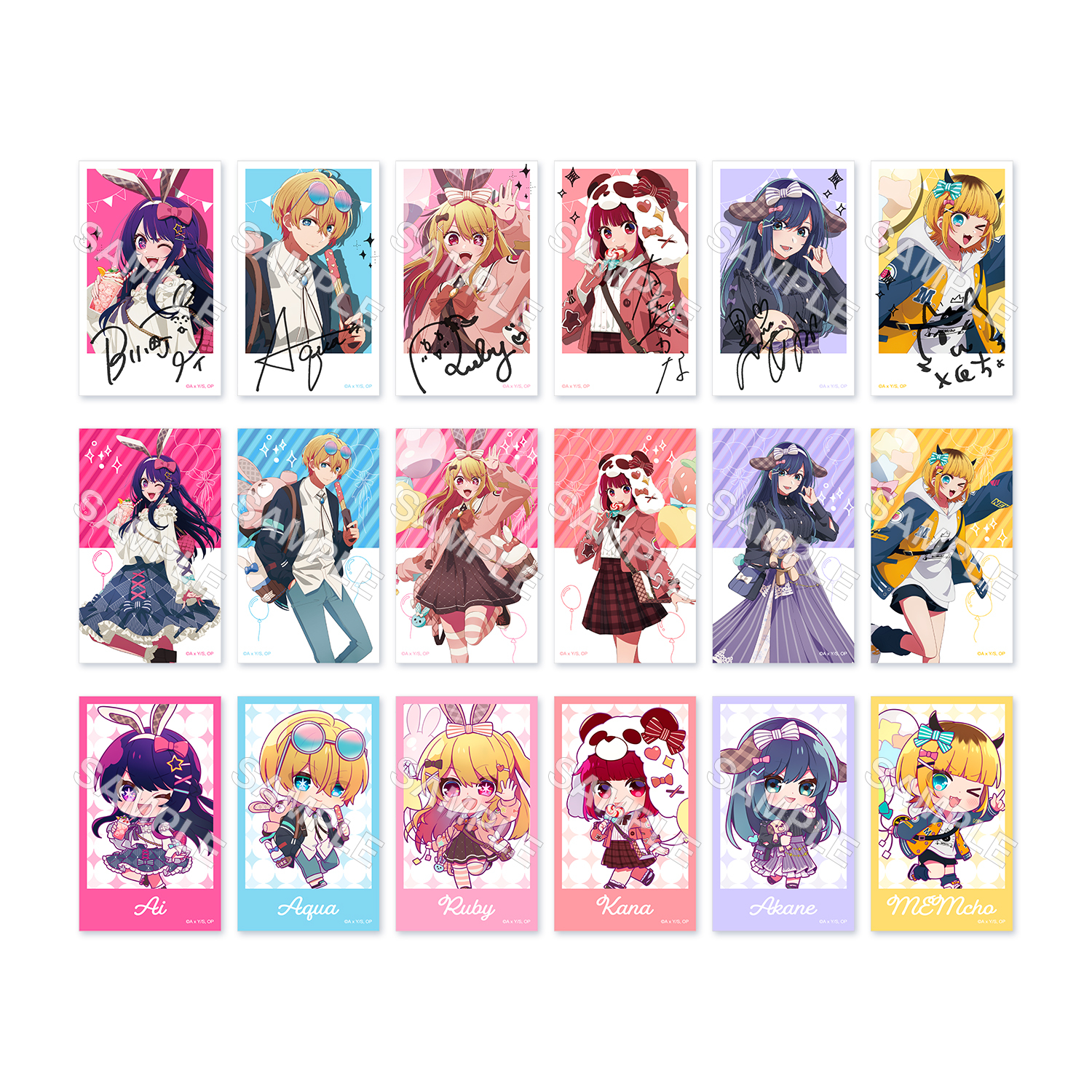 【推しの子】ミニブロマイドコレクション Exhibition ver.2  【価格】1PACK：440円／1BOX：3,960円