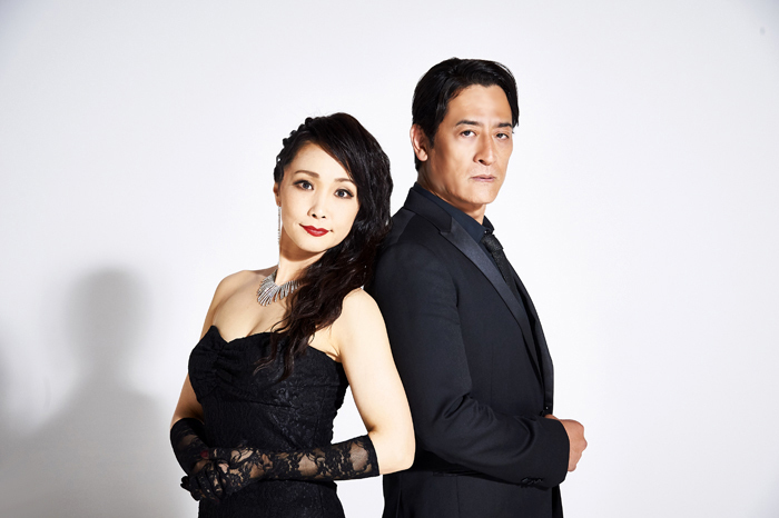 （左から）濱田めぐみ、橋本さとし （撮影：山本れお）