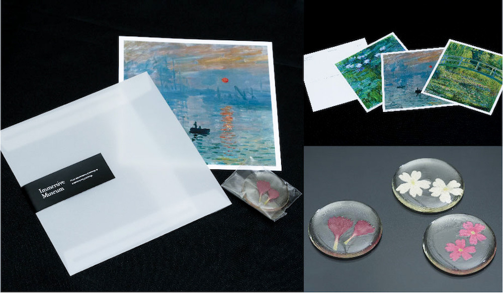Lettre de Monet：モネの代表3作「日の出」「睡蓮」「睡蓮の池と日本の橋」をテーマにしたギフト「モネからの手紙」