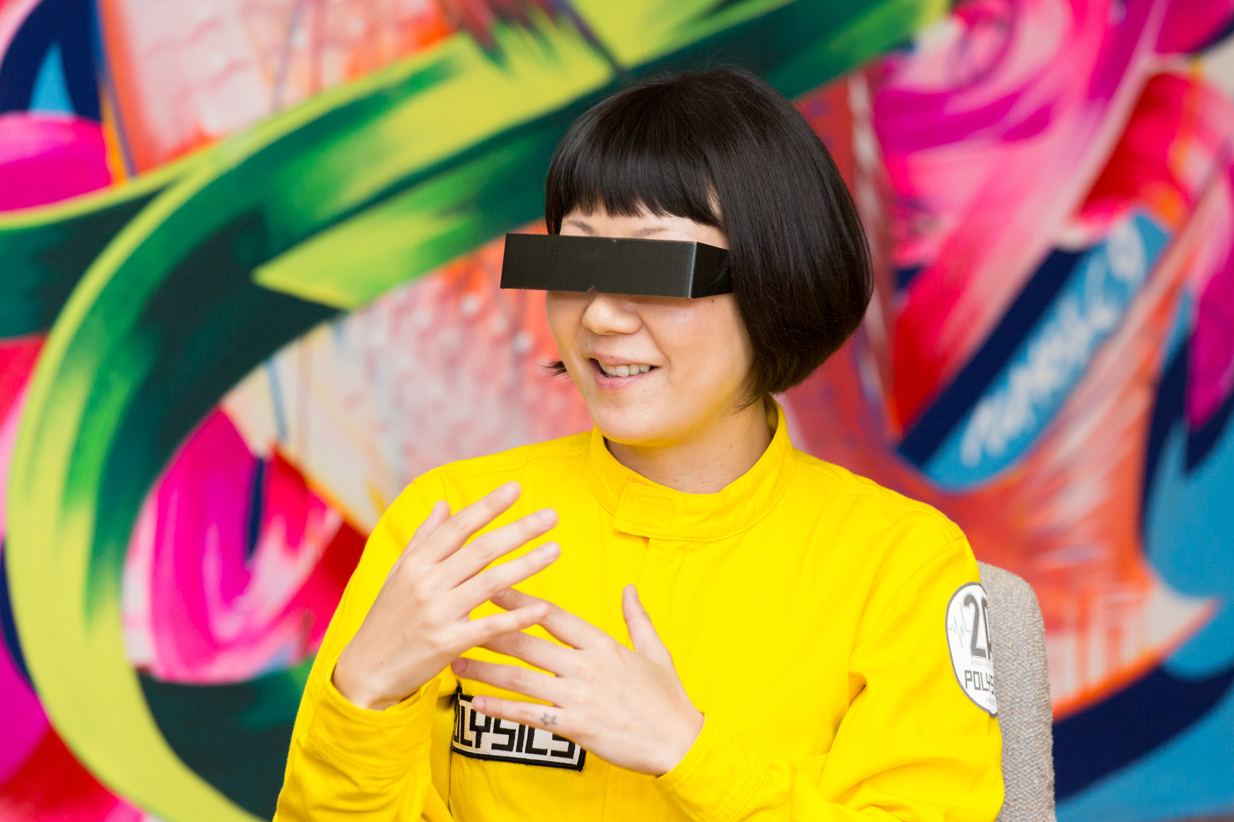 フミ（POLYSICS） 撮影＝ 大久保啓二