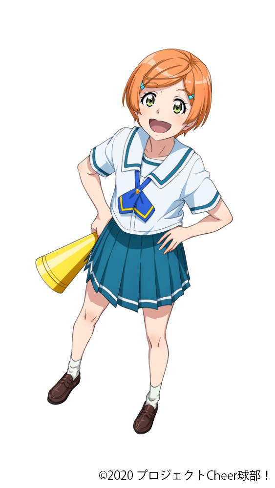 真田 歩　CV：片平美那 (c) 2020 プロジェクトCheer球部！