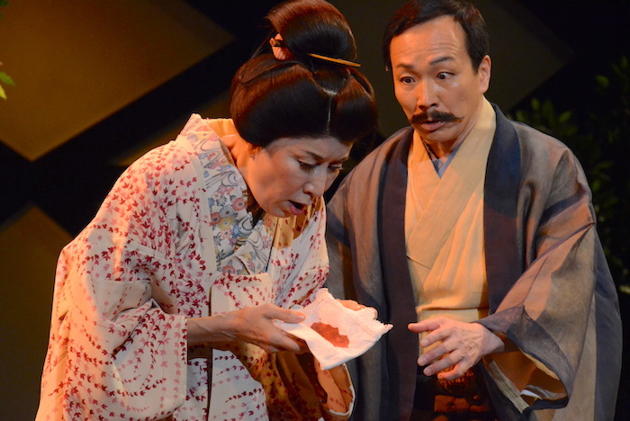 『土佐堀川 近代ニッポン―女性を花咲かせた女 広岡浅子の生涯』のゲネプロの様子