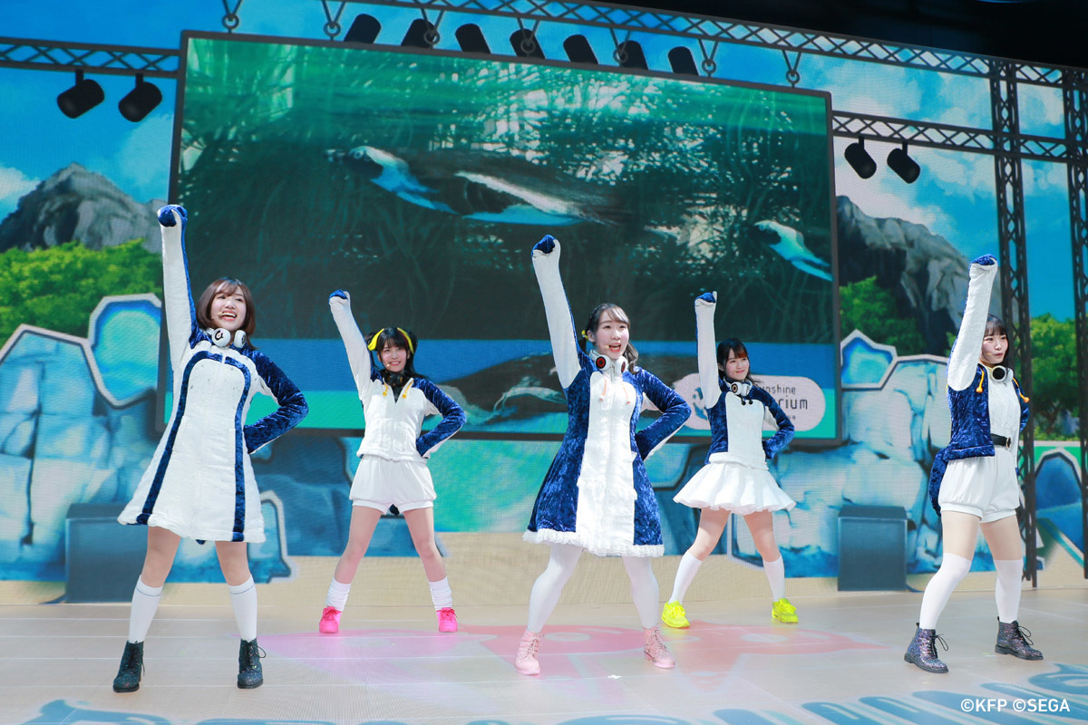 『PPP ONLINE LIVE～世界ペンギンの日大感謝祭～』より (c)KFP (c)SEGA