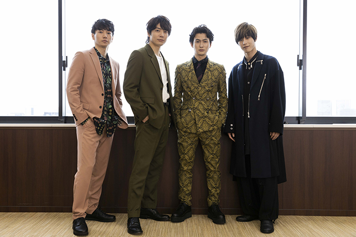 （左から）矢崎広、和田琢磨、松田凌、本田礼生