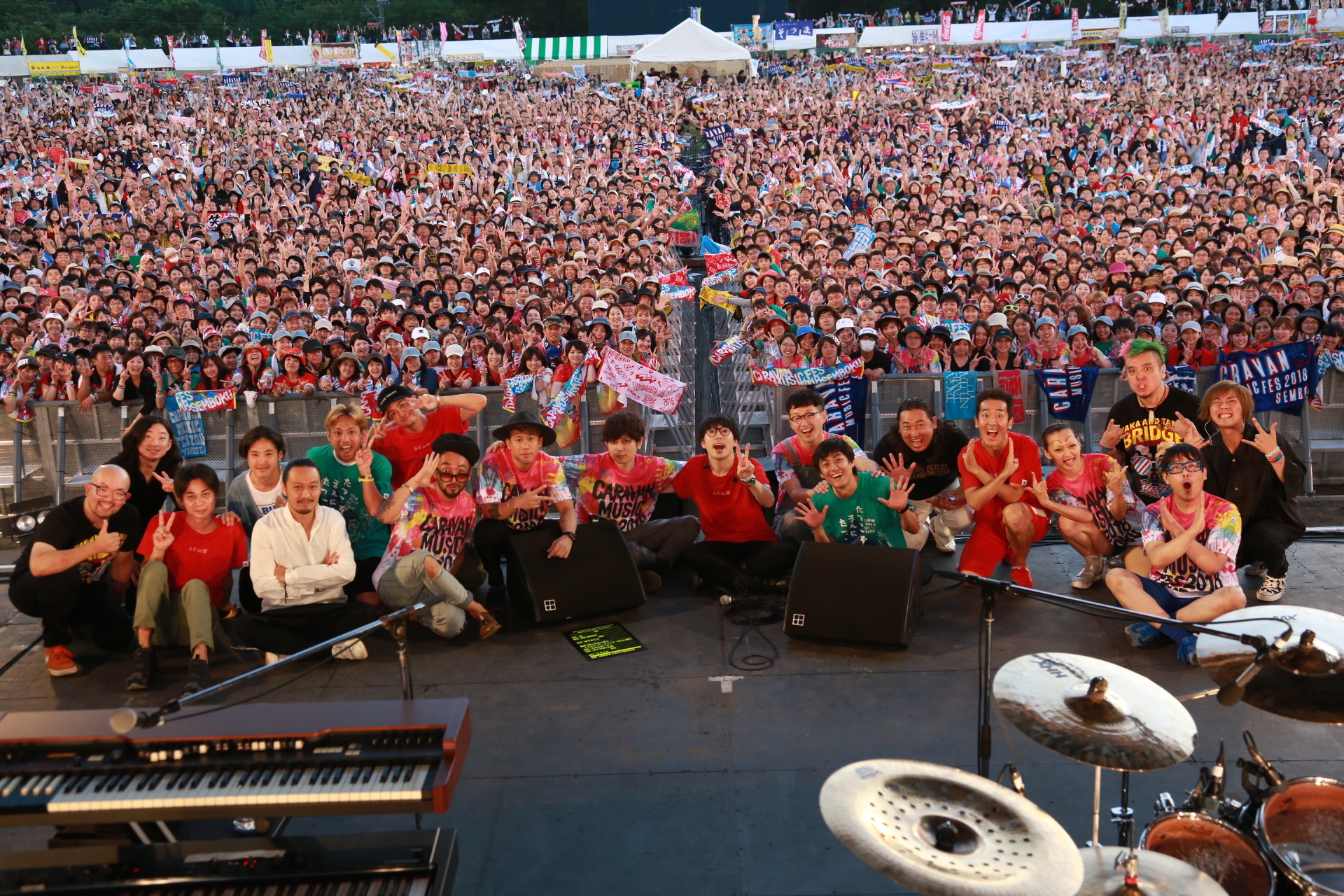 『秋田CARAVAN MUSIC FES 2018』2018.9.2 撮影＝新保勇樹