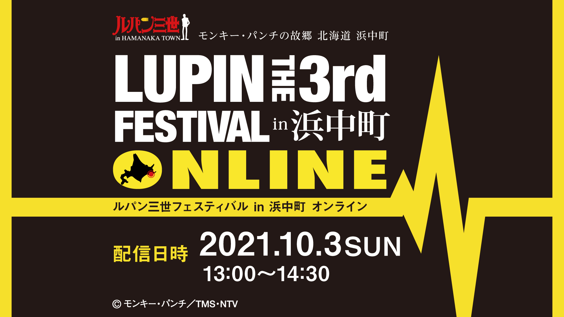 『ルパン三世フェスティバル in 浜中町』オンライントークイベント 原作：モンキー・パンチ (c)TMS・NTV