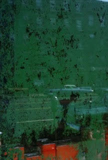 ソール・ライター 《窓》1957年、発色現像方式印画 (C)Saul Leiter Foundation