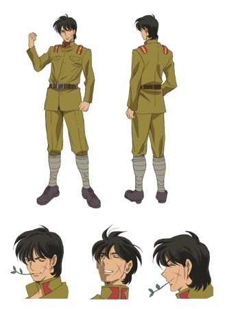 鬼島設定画 (C)大和和紀・講談社／劇場版「はいからさんが通る」製作委員会