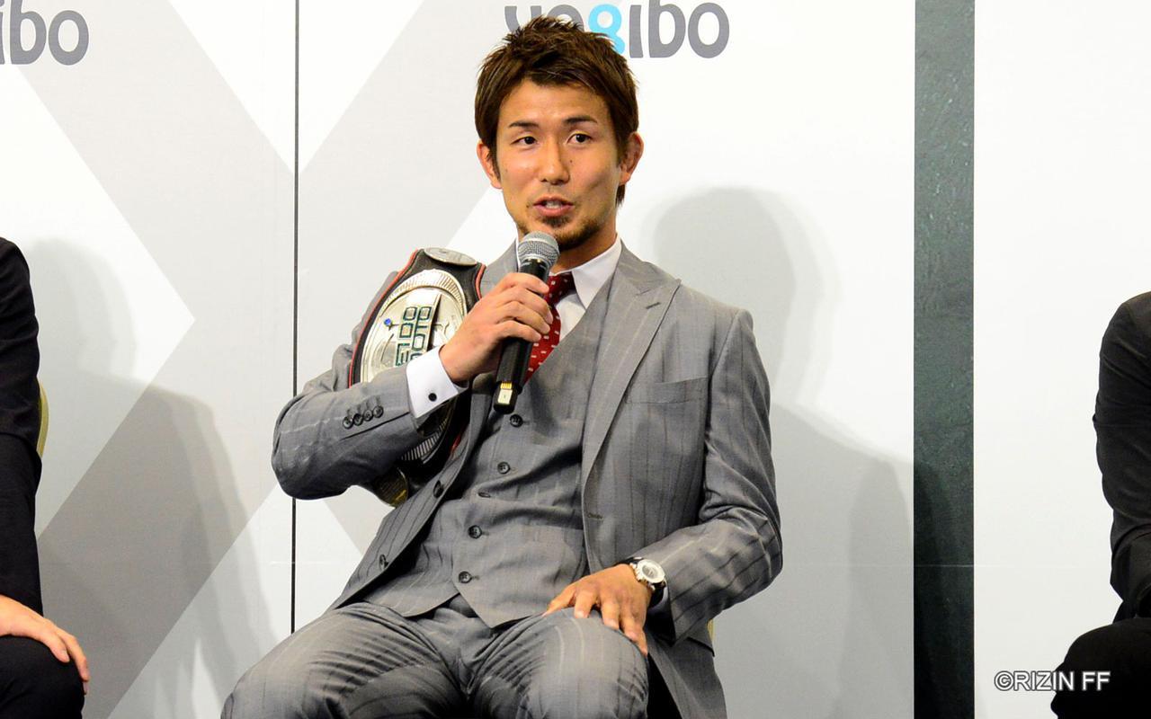 岡田遼 (C)RIZIN FF