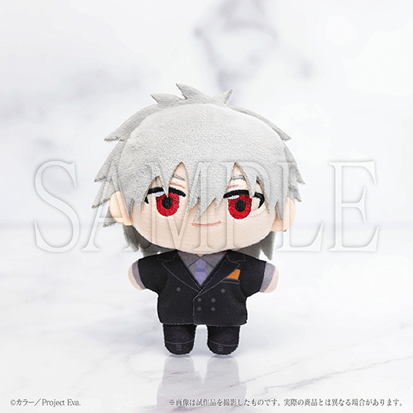 ぬいぐるみマスコット（2種） 各1,980円（税込）発売元：ムービック （C）カラー（C）カラー／Project Eva.