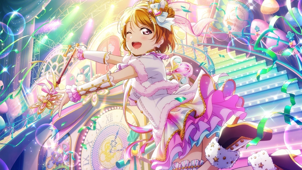 (C)2013 プロジェクトラブライブ！ (C)2017 プロジェクトラブライブ！サンシャイン!! (C)プロジェクトラブライブ！虹ヶ咲学園スクールアイドル同好会 (C)KLabGames (C)SUNRISE (C)bushiroad