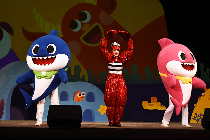 『BABY SHARK LIVE！ The Hidden Treasure』のゲネプロの様子